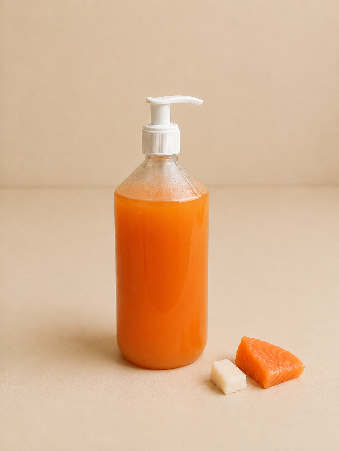 Zalmolie/Schapenvet MIX voedingssupplement voor honden - Brokkenbaas