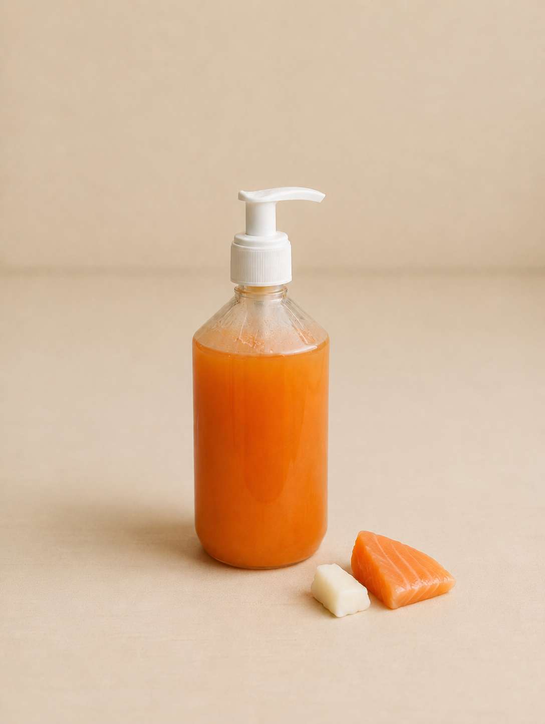 Zalmolie/Schapenvet MIX voedingssupplement voor honden - Brokkenbaas