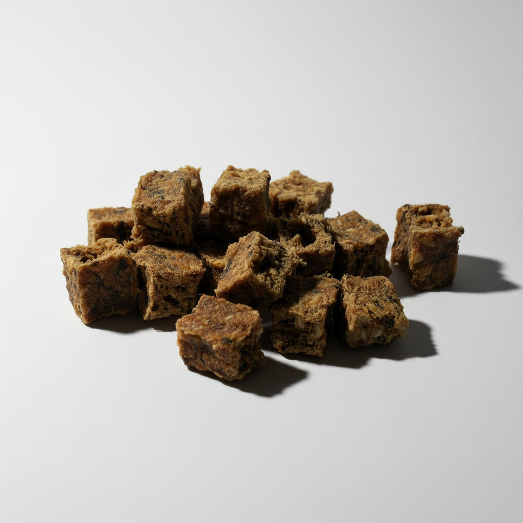 Zalm Blokjes hondensnack - Brokkenbaas