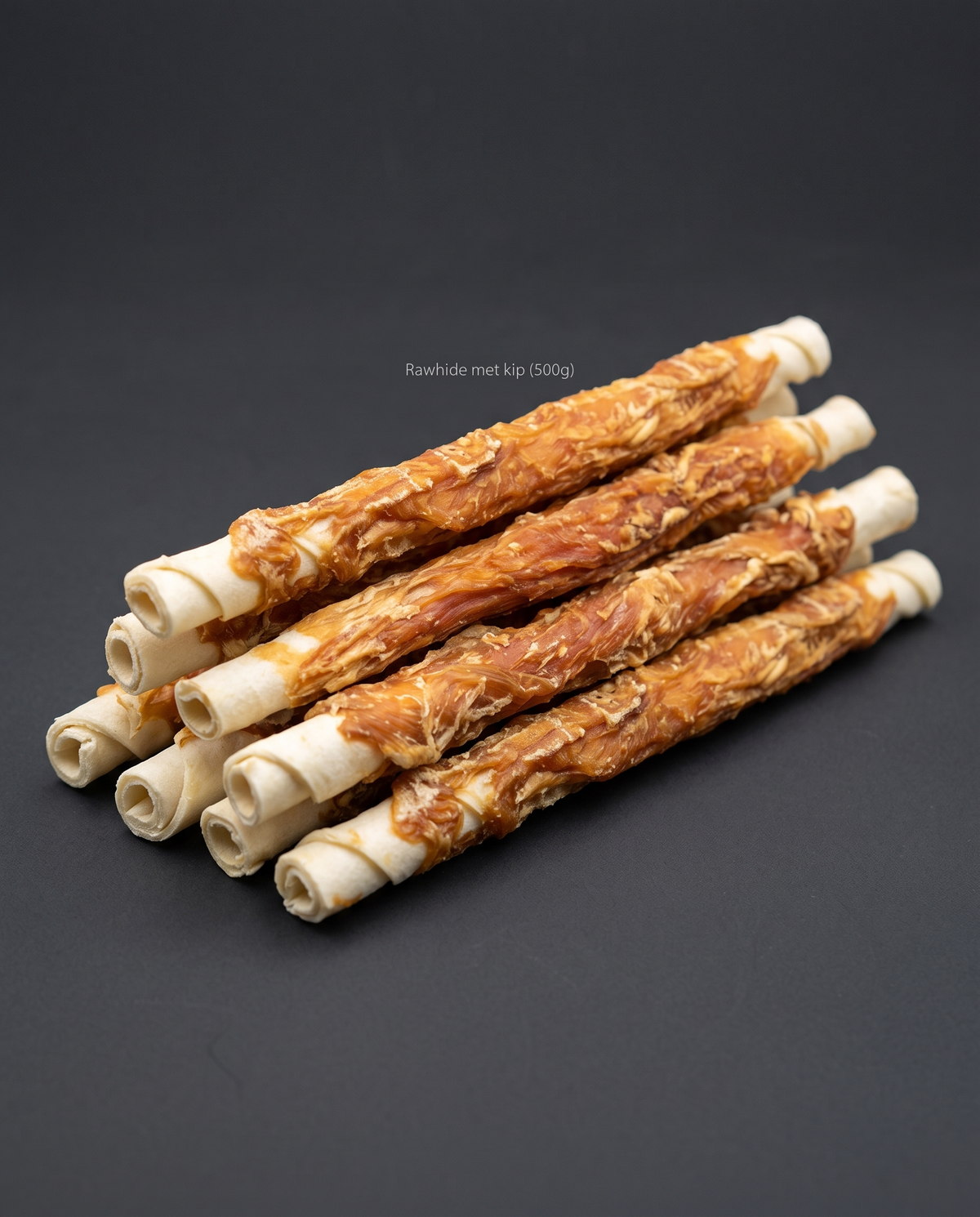 Rawhide met kip 20CM 500 gram