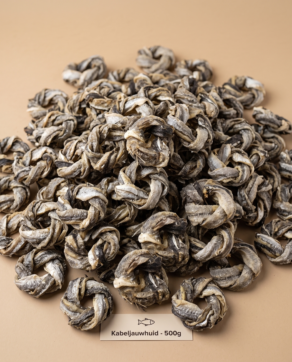 Kabeljauwhuid 500 gram